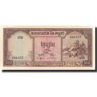 Billet, Cambodge, 20 Riels, UNDATED (1956-75), KM:5d, SPL+ - Cambodge