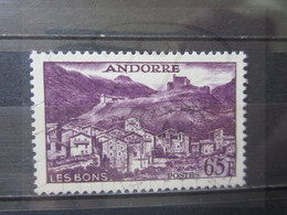 VEND BEAU TIMBRE D ' ANDORRE FRANCAIS N° 152A !!! - Usados