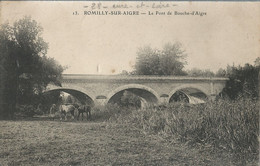 CPA - Romilly-sur-Aigre - Le Pont De Bouche-d'Aigre - Villemeux-sur-Eure