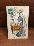 Granville * Carte à Système Ancienne Complète * Fermoi Métal Ancien - Granville