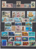 66 TIMBRES OCEANIE & POLYNESIE OBLITERES & NEUFS**&* + SANS GOMME DE 1892 à 2008        Cote : 99,30 € - Used Stamps