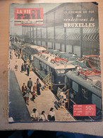 Vie Du Rail 649 1958 Exposition Universelle Bruxelles Roi Baudouin Pavillon France Atomium Congo - Trains