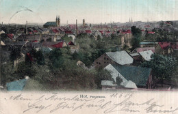 CPA    ALLEMAGNE---HOF, PANORAMA---1906 - Hof