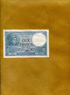 10 Francs Minerve - 10 F 1916-1942 ''Minerve''