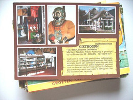 Nederland Holland Pays Bas Giethoorn Perkamentkaart Met Duikersmuseum - Giethoorn