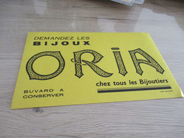 Buvard Pub Publicitaire Bijoux ORIA - B