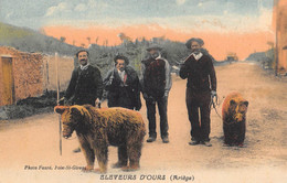 CPA 09 ELEVEURS D'OURS ARIEGE - Autres & Non Classés