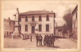 CPA 09 BELESTA LA POSTE MONUMENT AUX MORTS - Autres & Non Classés