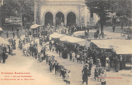 CPA 09 AX LES THERMES LA PROCESSION DE LA FETE DIEU - Ax Les Thermes