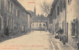 CPA 09 SAINT QUIRC PRES CINTEGABELLE INTERIEUR DU VILLAGE - Other & Unclassified