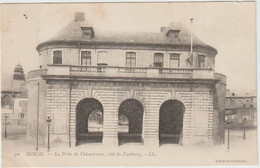 Douai (59 - Nord)  La Porte De Valenciennes , Côté Du Faubourg - Douai