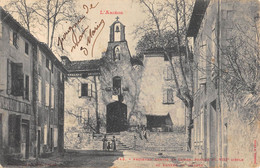 CPA 09 ANCIENNE ABBAYE DE CAMON ENTREE DU VILLAGE - Andere & Zonder Classificatie