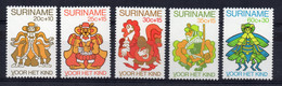 Surinam - 1980 - Child Welfare/Story Of Anansi - MNH - Surinam