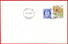 NORWAY - HALDEN Gimle B (Østfold County = Viken From Jan.1 2020) Last Day - Postoffice Closed On 1997.12.31 - Local Post Stamps