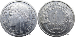 France - IVe République - 1 Franc Morlon Aluminium, Poids Léger 1950 - SUP/MS60 ! - Fra1677 - 1 Franc