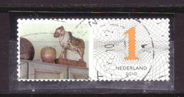 Nederland / Niederlande / Pays Bas Persoonlijke Zakelijk Op Stukje Envelop Used (2010) - Private Stamps