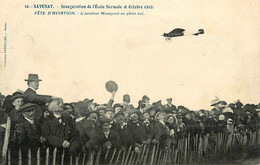 Savenay * Aviation * Inauguration De L'école Normale Le 6 Octobre 1912 * Fête * Aviateur MANEYROL Maneyrol * Avion - Savenay