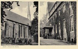 Burlo Kreis Borken - Kloster Kirche Und Eingang 1961 - Borken