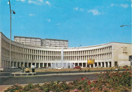 ROMA EUR - PALAZZO DELL' I.N.P.S. E FONTANA - 1968 - Exposiciones