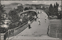 Brücke Zur Insel Grafenwerth, Bad Honnef, C.1950s - Richard Lutz AK - Bad Honnef