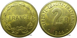 France - France Libre - 2 Francs France / Philadelphie 1944 - SUP/AU58 - Fra2146 - 2 Francs