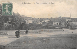 CPA 09 SAVERDUN LE PONT QUARTIER DU PONT - Sonstige & Ohne Zuordnung