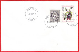 NORWAY - 1390 VOLLEN A  (Akershus County = Viken From Jan.1 2020) Last Day - Postoffice Closed On 1997.08.30 - Emissioni Locali