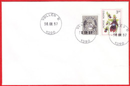 NORWAY - 1390 VOLLEN B  (Akershus County = Viken From Jan.1 2020) Last Day - Postoffice Closed On 1997.08.30 - Local Post Stamps