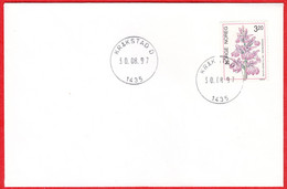 NORWAY - 1435 KRÅKSTAD D  (Akershus County = Viken From Jan.1 2020) Last Day - Postoffice Closed On 1997.08.30 - Local Post Stamps