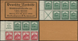 ** ALL. EMPIRE - Timbres De Carnets - Michel  70/71 A (+ Couverture): Nothilfe 1931 - Other & Unclassified