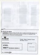 Etiquette T  Colissimo Retour "Afibel"--NEUVE - Cartes/Enveloppes Réponse T