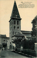 Tullins * La Place Et L'église * Rue - Tullins