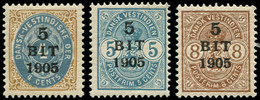 * ANTILLES DANOISES - Poste - 24/26, B.I.T 1905 - Dänische Antillen (Westindien)