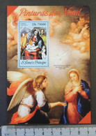 St Thomas 2013 Christmas Art Religion Nativity S/sheet Mnh - Full Sheets & Multiples