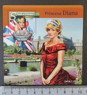 St Thomas 2015 Princess Diana Royalty Women S/sheet Mnh - Full Sheets & Multiples