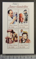 St Thomas 2013 James Gandolfini Actor Cinema Sopranos M/sheet Mnh - Volledige & Onvolledige Vellen