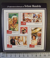 St Thomas 2015 Nelson Mandela Women Oprah Winfrey Queen Elizabeth Royalty M/sheet Mnh - Full Sheets & Multiples