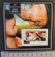 St Thomas 2015 Nelson Mandela Children S/sheet Mnh - Volledige & Onvolledige Vellen