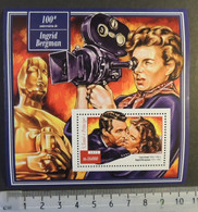 St Thomas 2015 Ingrid Bergman Cinema Women Cary Grant S/sheet Mnh - Ganze Bögen