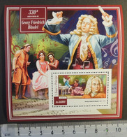 St Thomas 2015 George Frederick Handel Classical Music Composer Women S/sheet Mnh - Hojas Completas