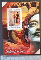 St Thomas 2014 Salvador Dali Art Abstract S/sheet Mnh - Full Sheets & Multiples