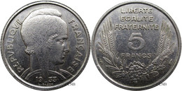 France - IIIe République - 5 Francs Bazor / Bedoucette 1933 Grand écartement - SUP/AU55 - Fra3831 - 5 Francs