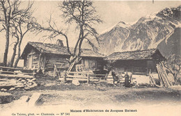 74-MAISON D'HABITATION DE JACQUES BALMAT - Chamonix-Mont-Blanc