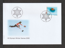 SWITZERLAND 2005 Winter Olympic Games, Turin: First Day Cover CANCELLED - Invierno 2006: Turín