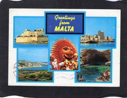 102837      Malta,  Greetings  From  Malta,  VGSB  1988 - Malte