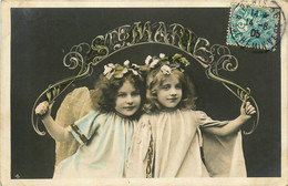 Ste MARIE * Marie * Prénom Name * Cpa Carte Photo * Alphabet Lettre M * Art Nouveau Jugenstil - Firstnames