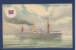 CPA Congo Belge Compagnie Belge Maritime Du Congo Non Circulé Publicité Publicitaire - Belgian Congo