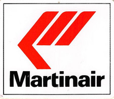 12503 " MARTINAIR " ZELFKLEVEND-AUTOADESIVO  Cm. 5,8 X 6,7 - Autocollants