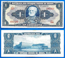 Bresil 1 Cruzeiro 1943 Signe Main Billet Que Prix + Port  Cruzeiros Brasil Paypal Bitcoin - Brazil