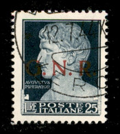 RSI - G.N.R. Verona - 1944 - 25 Lire (488) - Usato - Savarese - Autres & Non Classés